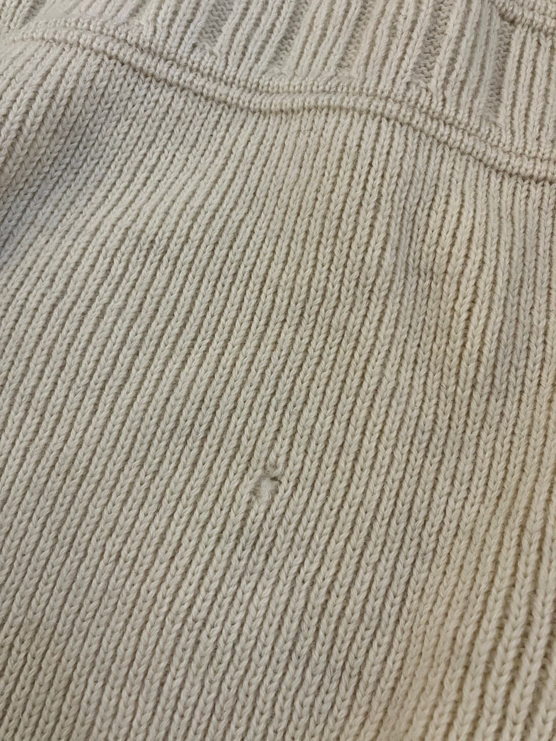 80-90s 엘엘빈 건지스웨터 아란 울 니트 상품이미지5