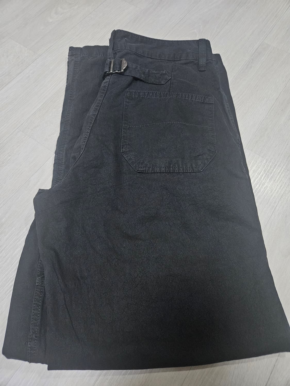 [2] 아르반 섹션라인 패치워크 팬츠 차콜 상품이미지2