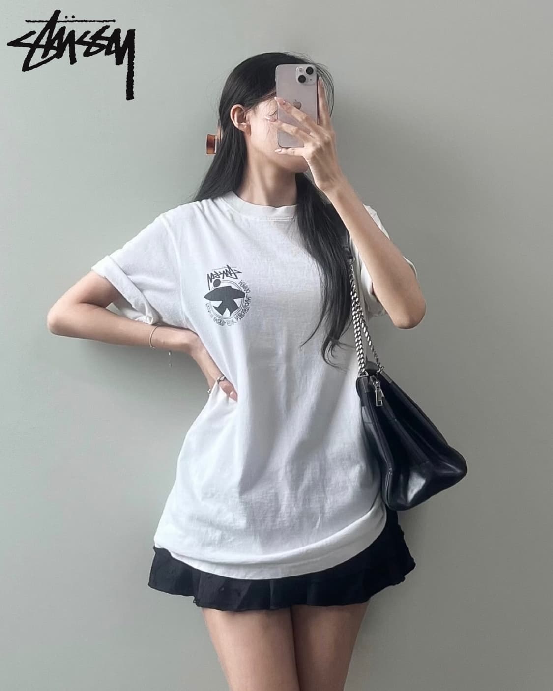 스투시 서퍼맨 반팔티 상품이미지2