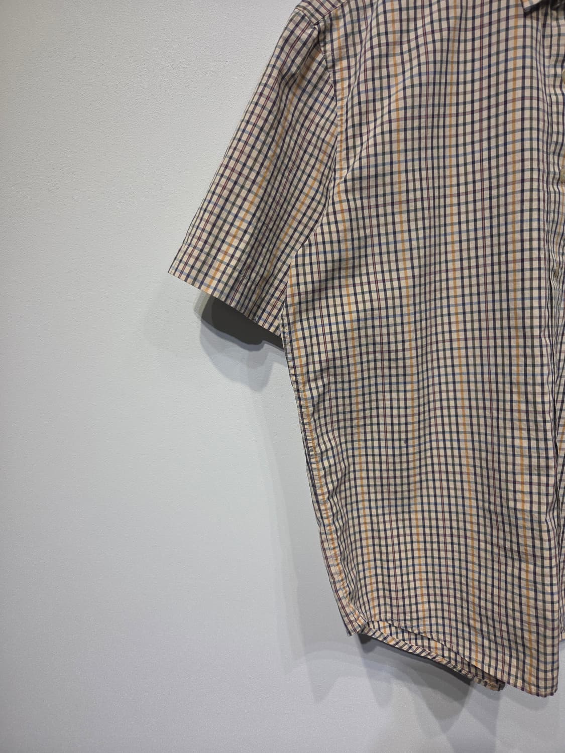 DAKS 닥스 시그니처 체크 반팔 셔츠 상품이미지4