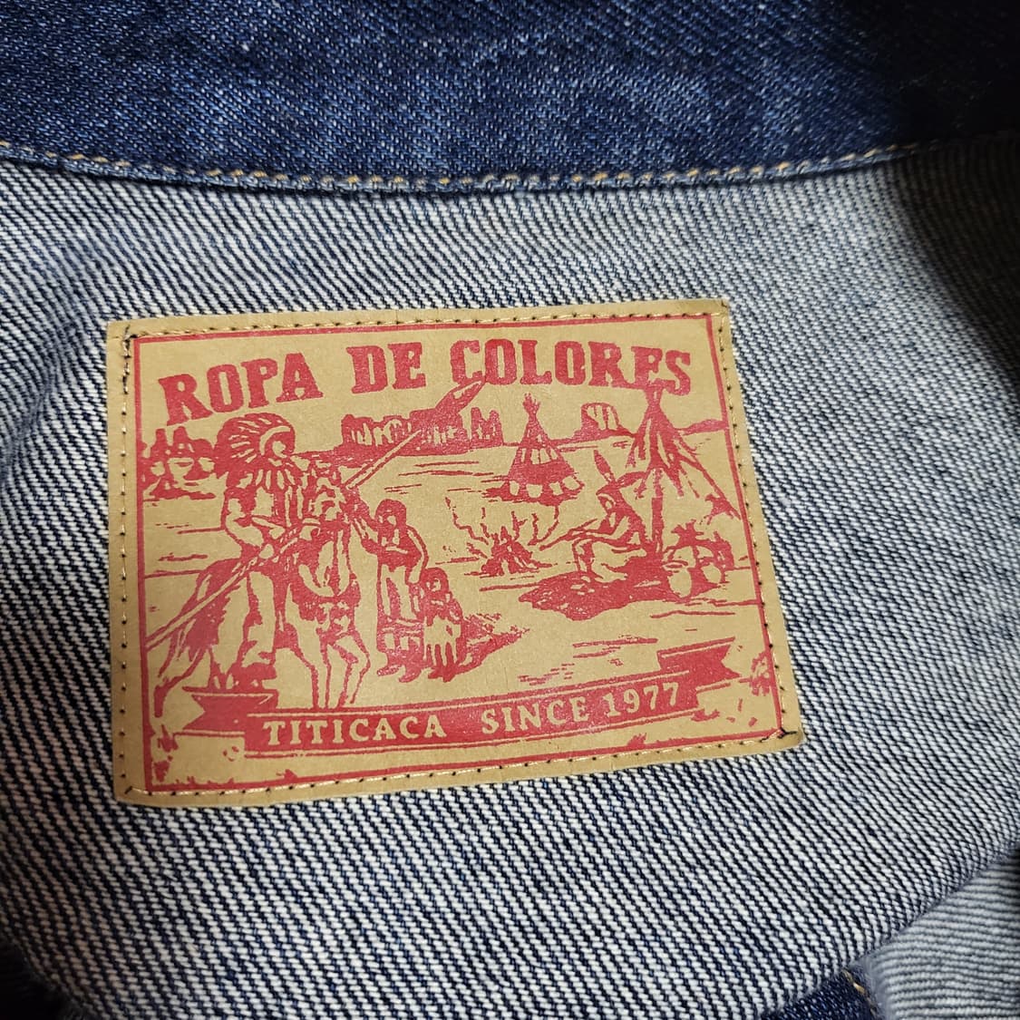 (66) 빈티지 에스닉 치마요 크로셰 자수 데님청자켓 상품이미지7