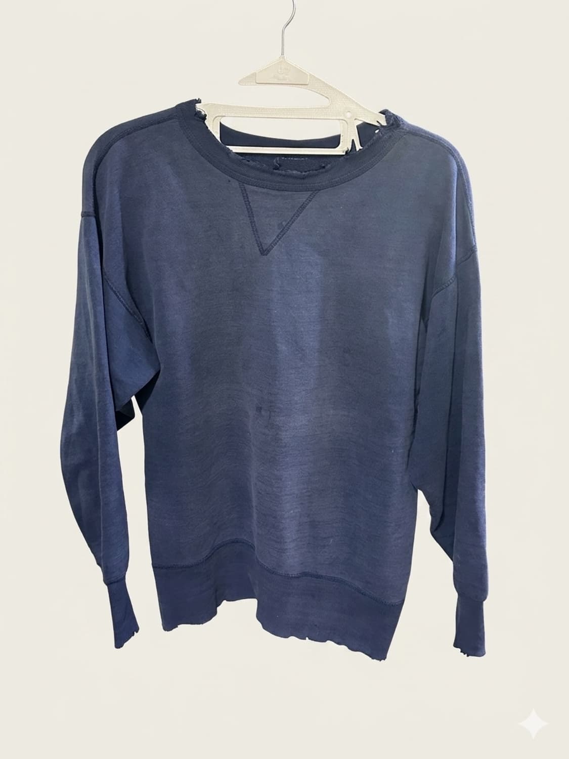 faded 50s single V sweat shirt 상품이미지1