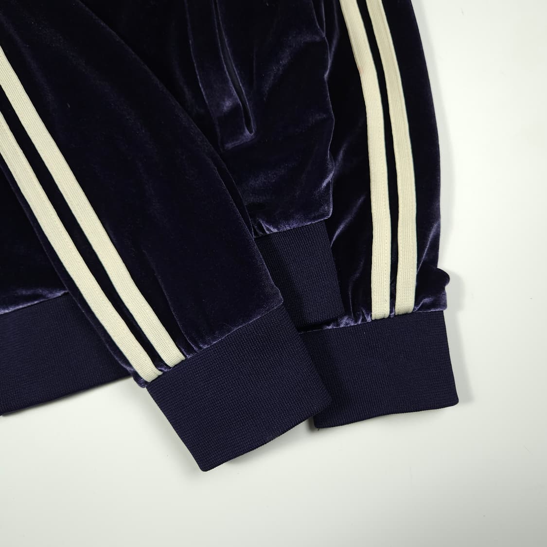 널디 벨벳 트랙 져지 퍼플  상품이미지5