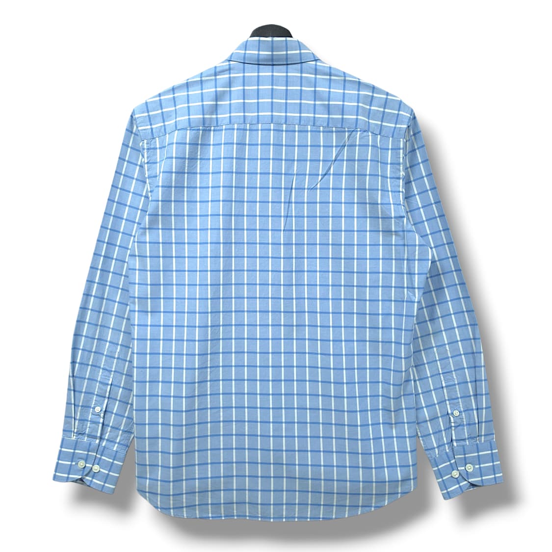[95] 빈폴 스카이블루 체크 버튼다운 코튼 긴팔셔츠 상품이미지2