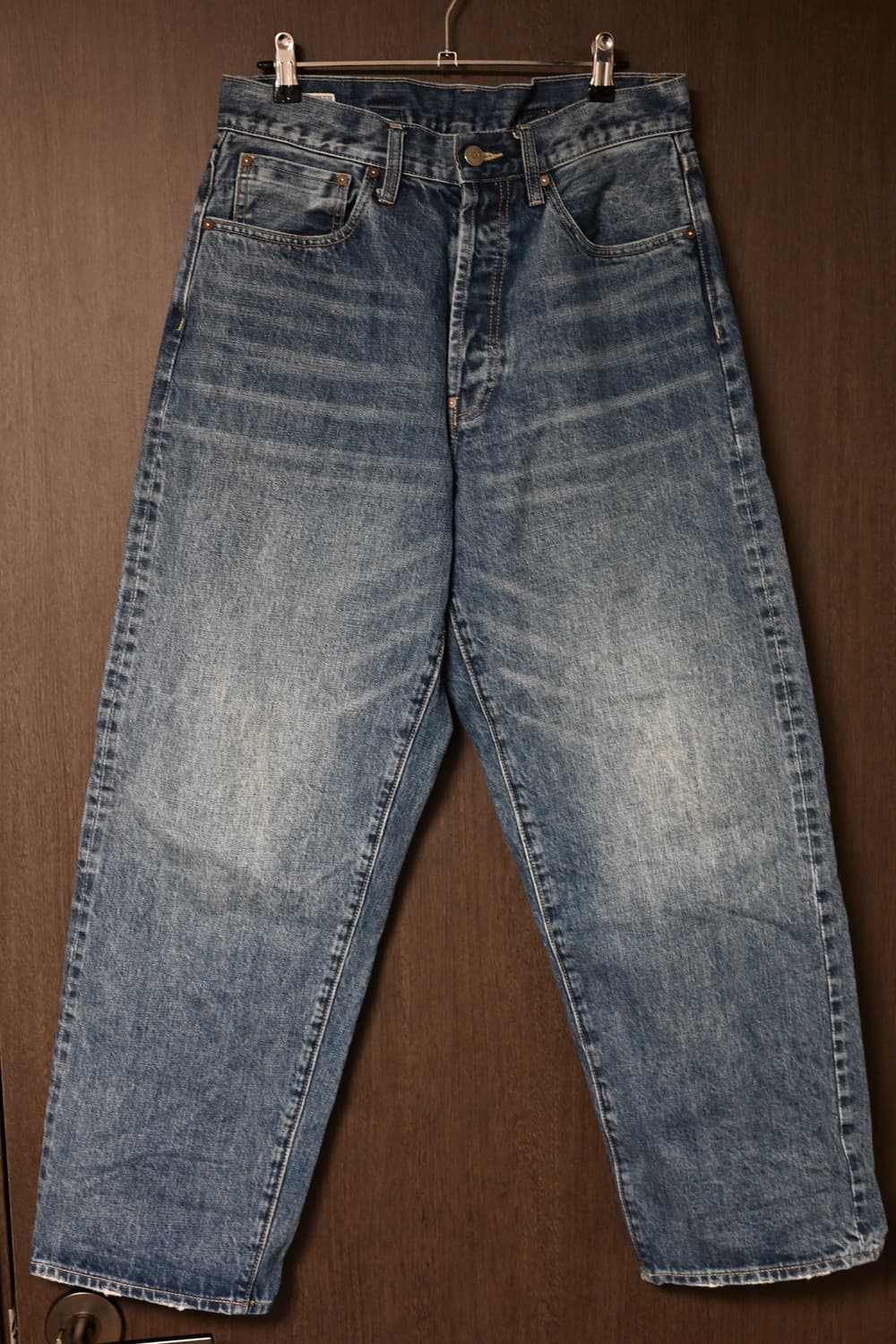 비헤비어 523L 셀비지 워시드 블루 2사이즈 상품이미지1