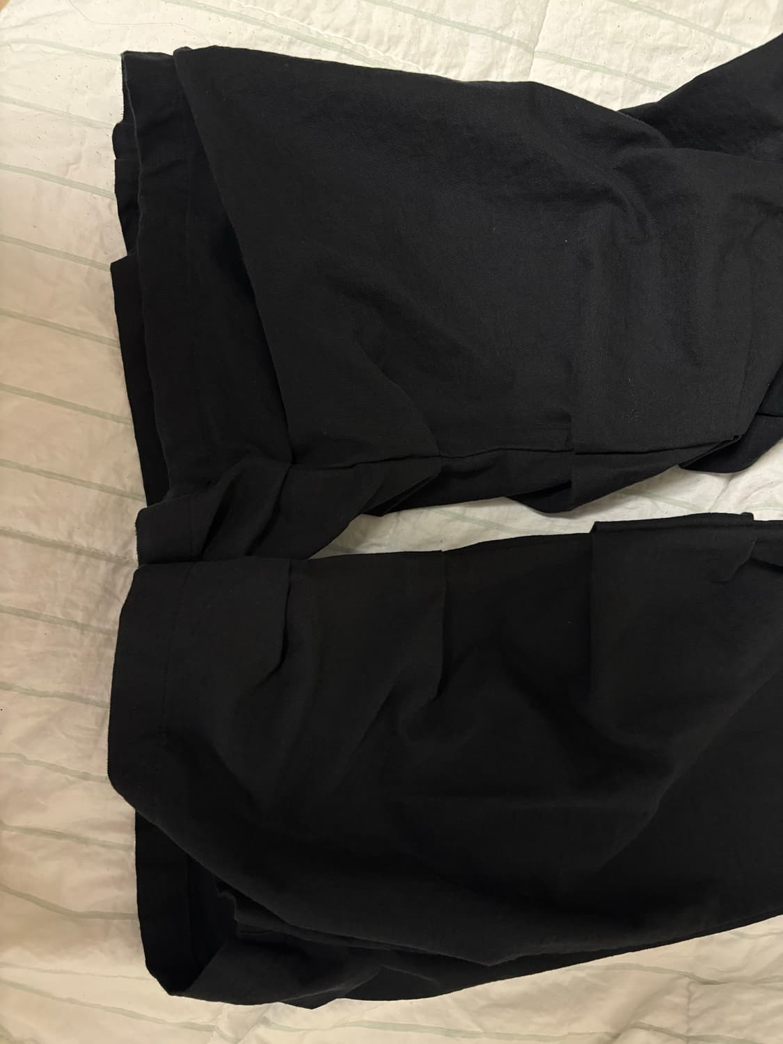 미세키서울 Cotton shirring bootscut pants 상품이미지4
