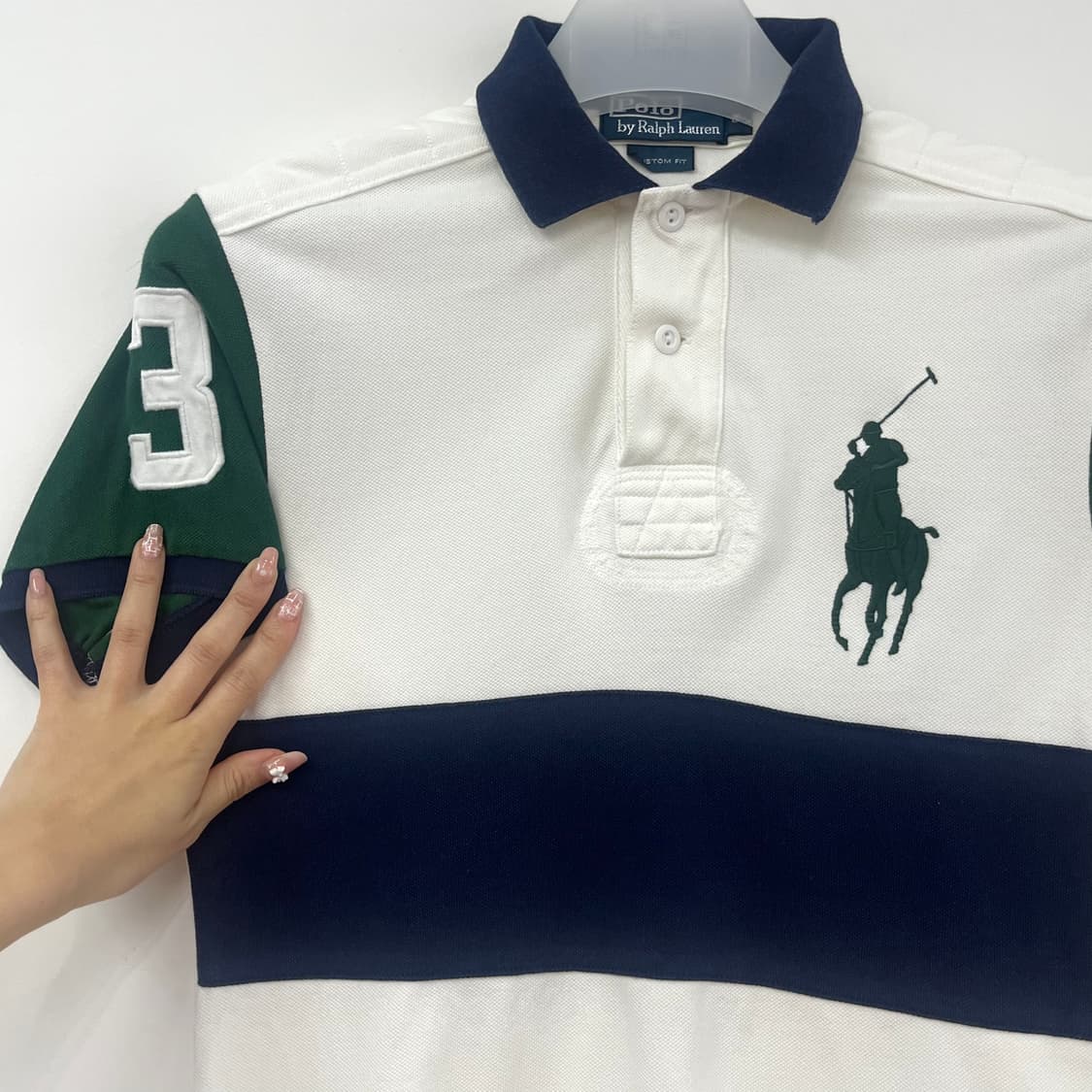 폴로 랄프로렌 빅포니 럭비 카라 반팔 티셔츠 상품이미지4