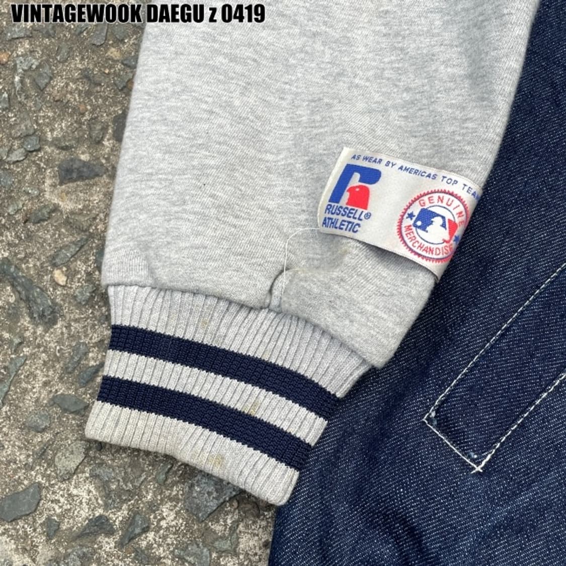 러셀 에슬레틱 양키즈 데님 스타디움 자켓 상품이미지7