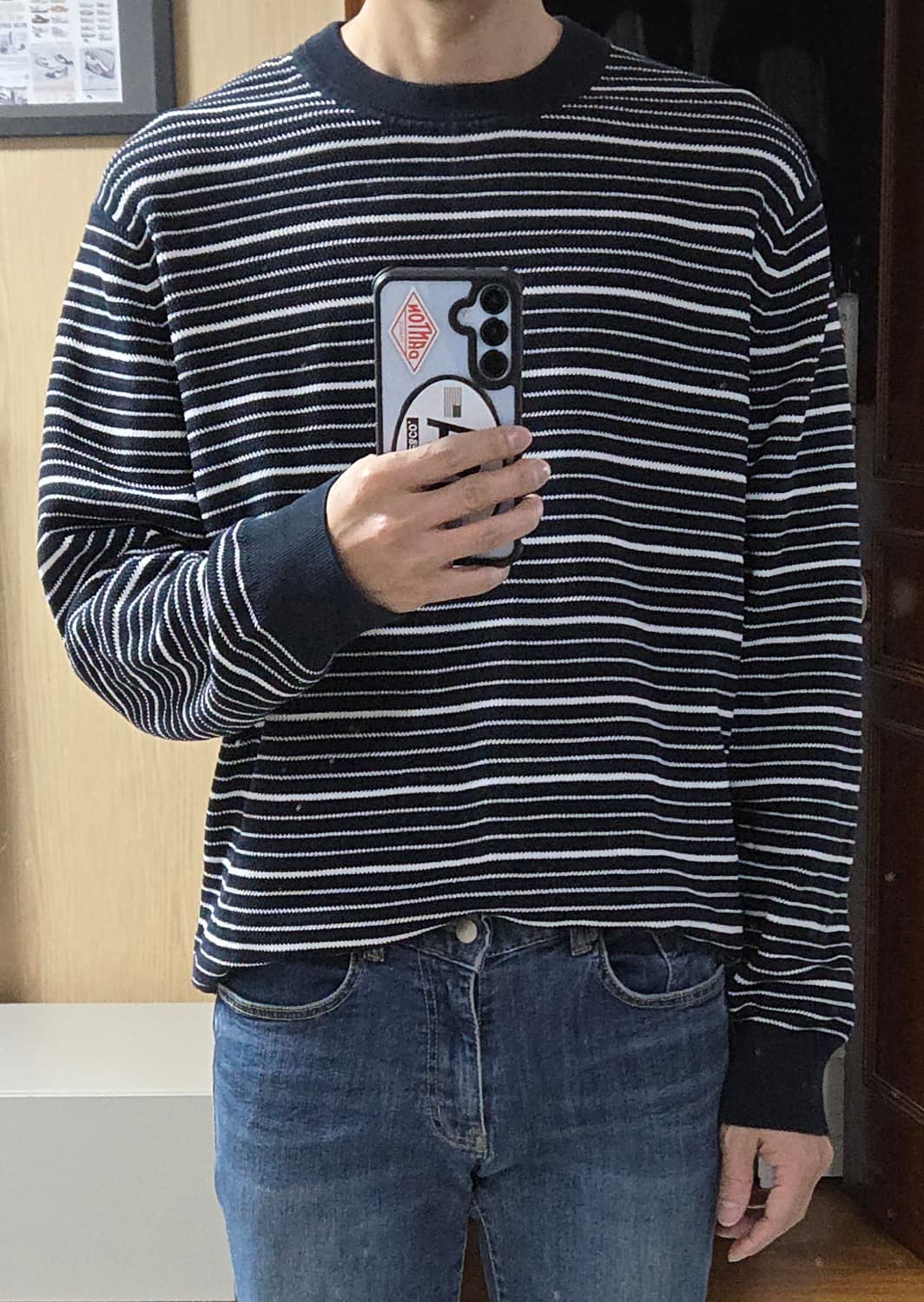 (착샷) 띠어리 theory 스트라이프 니트 상품이미지9