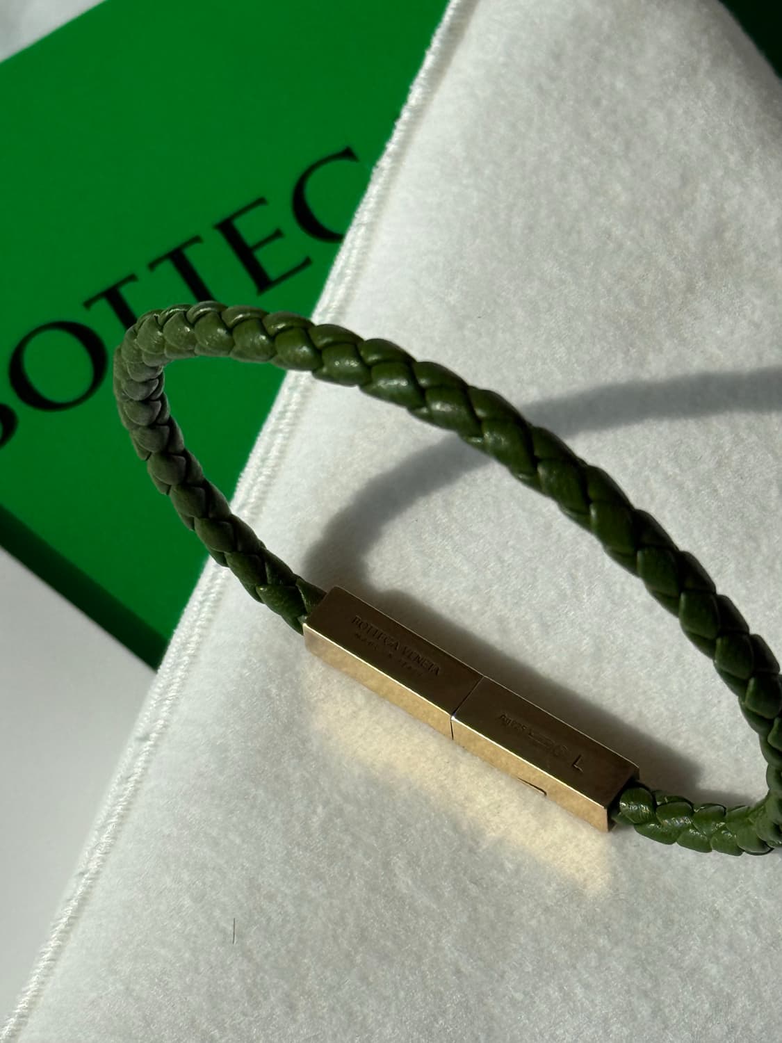 보테가베네타 브레이슬릿 가죽 팔찌 상품이미지4