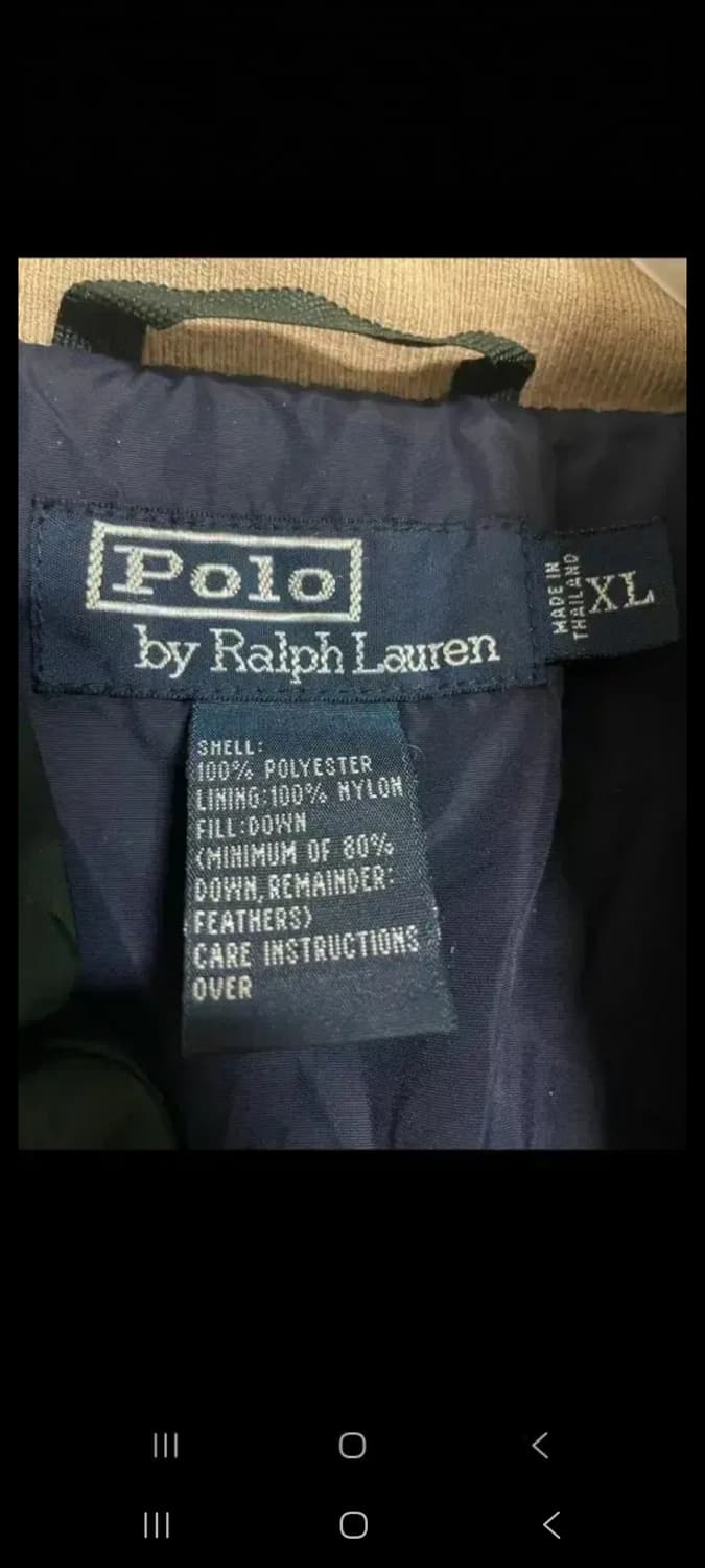 폴로 푸퍼 패딩 딥그린 XL 상품이미지2