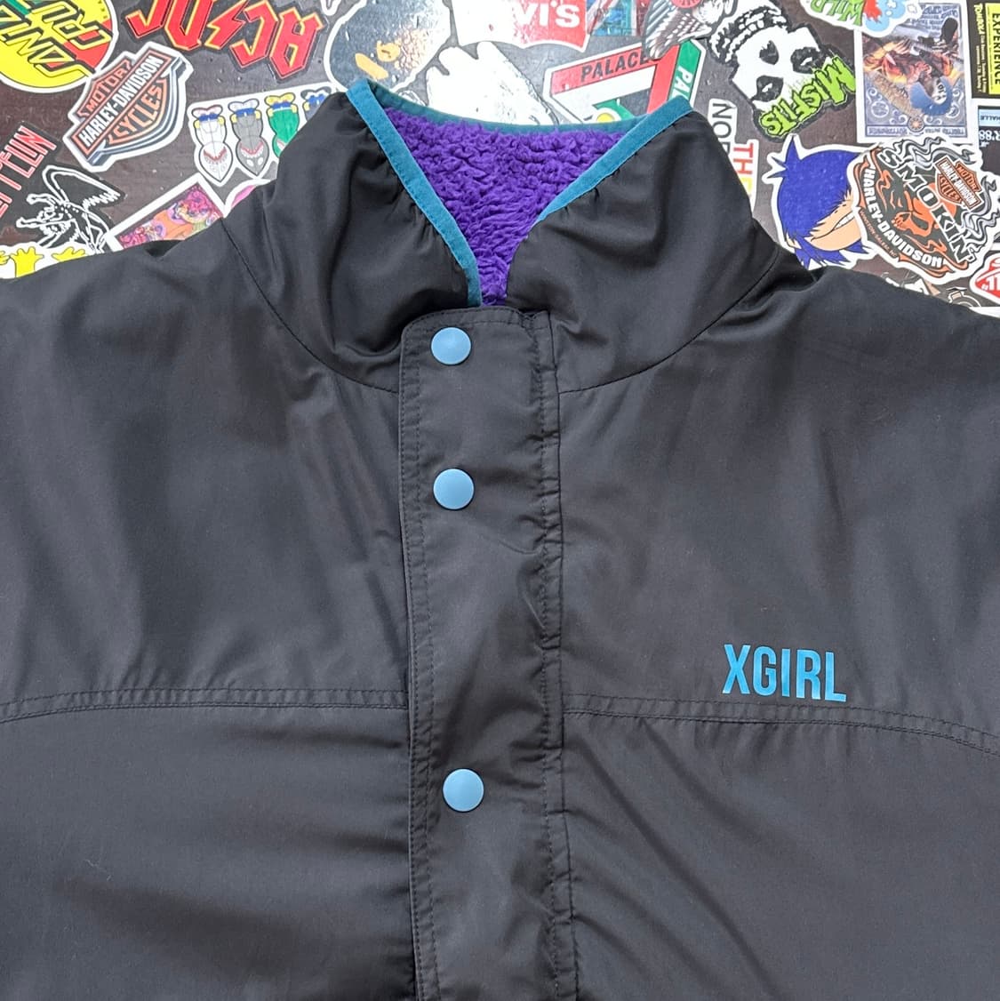 엑스걸 리버시블 글리세이드 후리스 자켓 F 상품이미지6