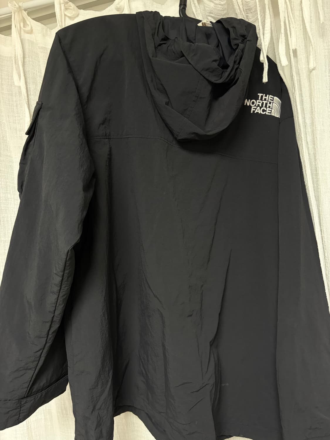 노스페이스 아노락 바람막이 블랙 M 상품이미지2