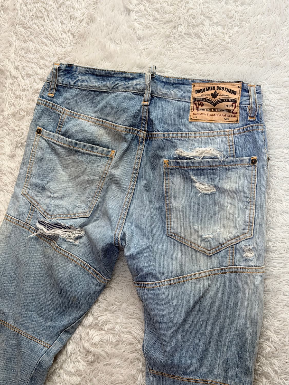 디스퀘어드2 데미지 청바지 48사이즈(32) 상품이미지6