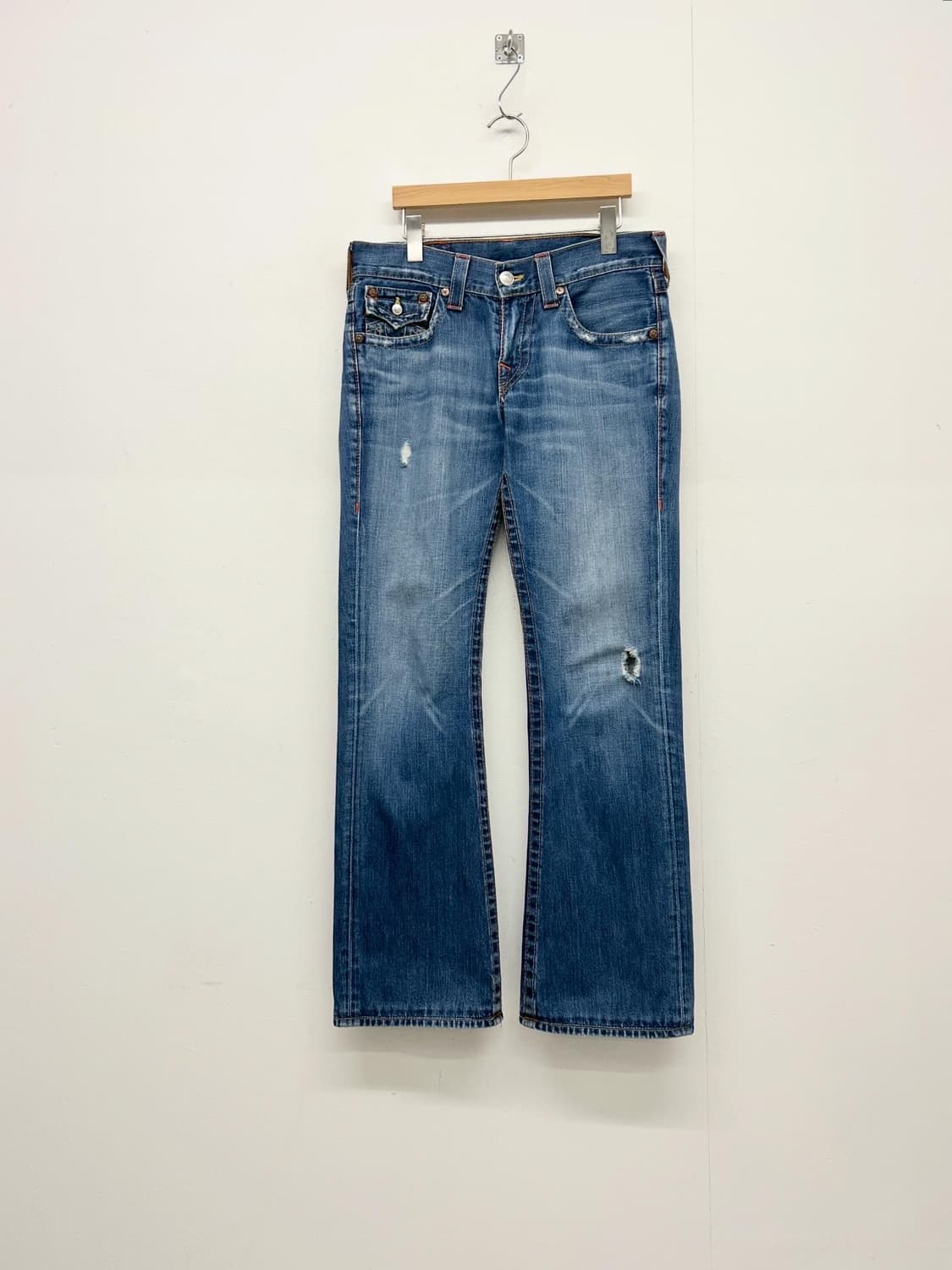 트루릴리젼 빌리 부츠컷 데님 팬츠 상품이미지1