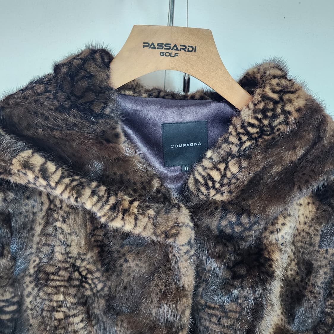 꼼빠니아 후드 퍼 코트 상품이미지2