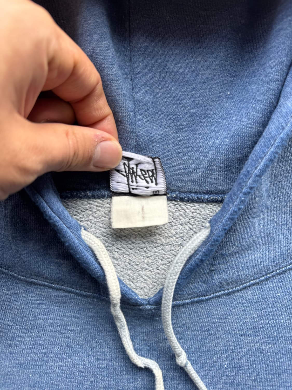 80s 스투시 OG 로고 후드티 상품이미지5