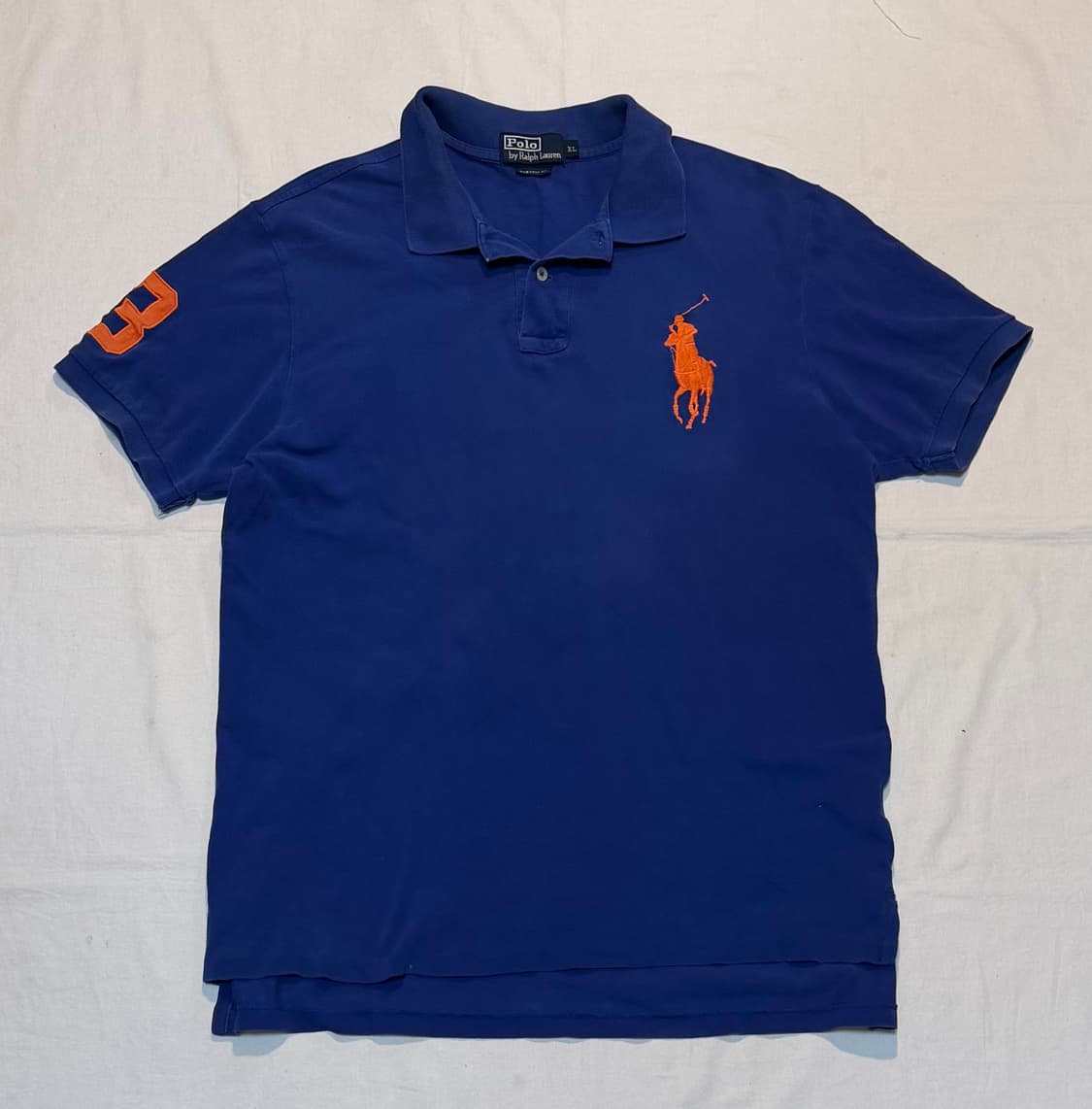 폴로 랄프로렌 빅포니 치프키프 반팔 카라티 블루 상품이미지1