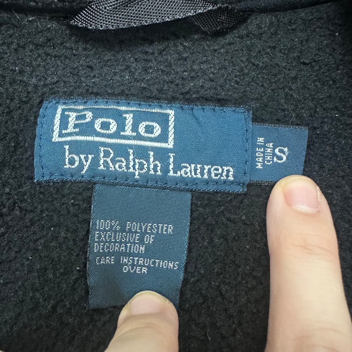 POLO 폴로 랄프로렌 후리스 플리스 자켓 S 상품이미지3