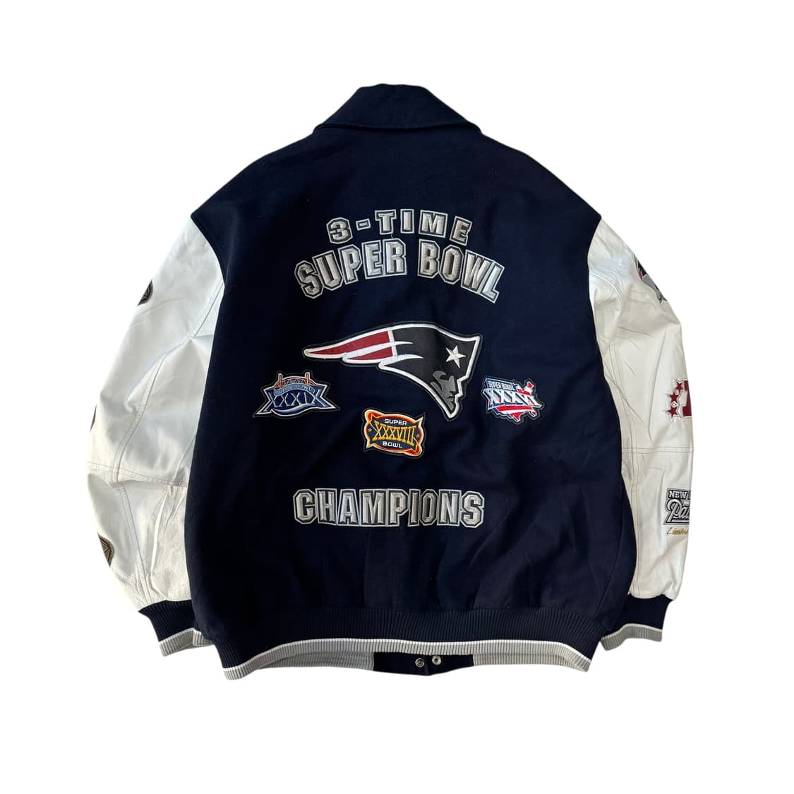 [~110] New England Patriots 슈퍼볼 바시티 자켓  상품이미지7