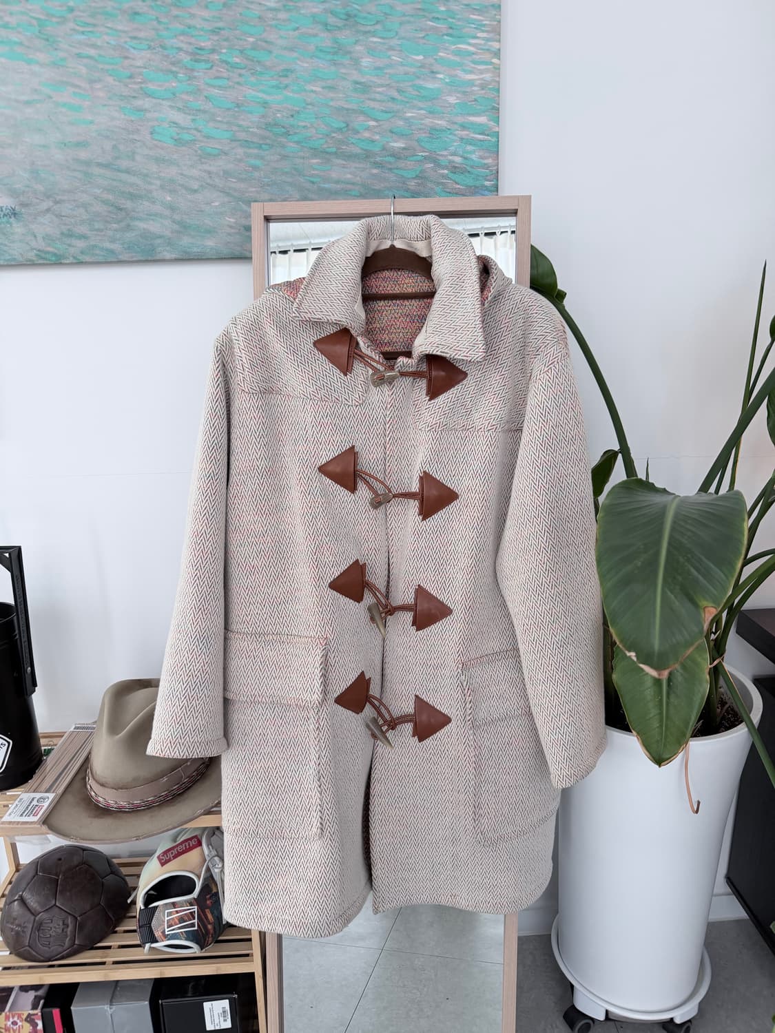 M) 24aw niceness pierre 나이스네스 피에르 더플코트 상품이미지2