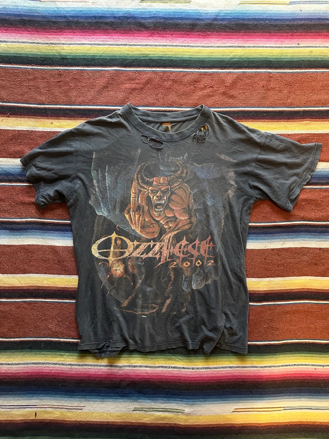 2002 Ozzfest vintage Distressed T Shirt 상품이미지1