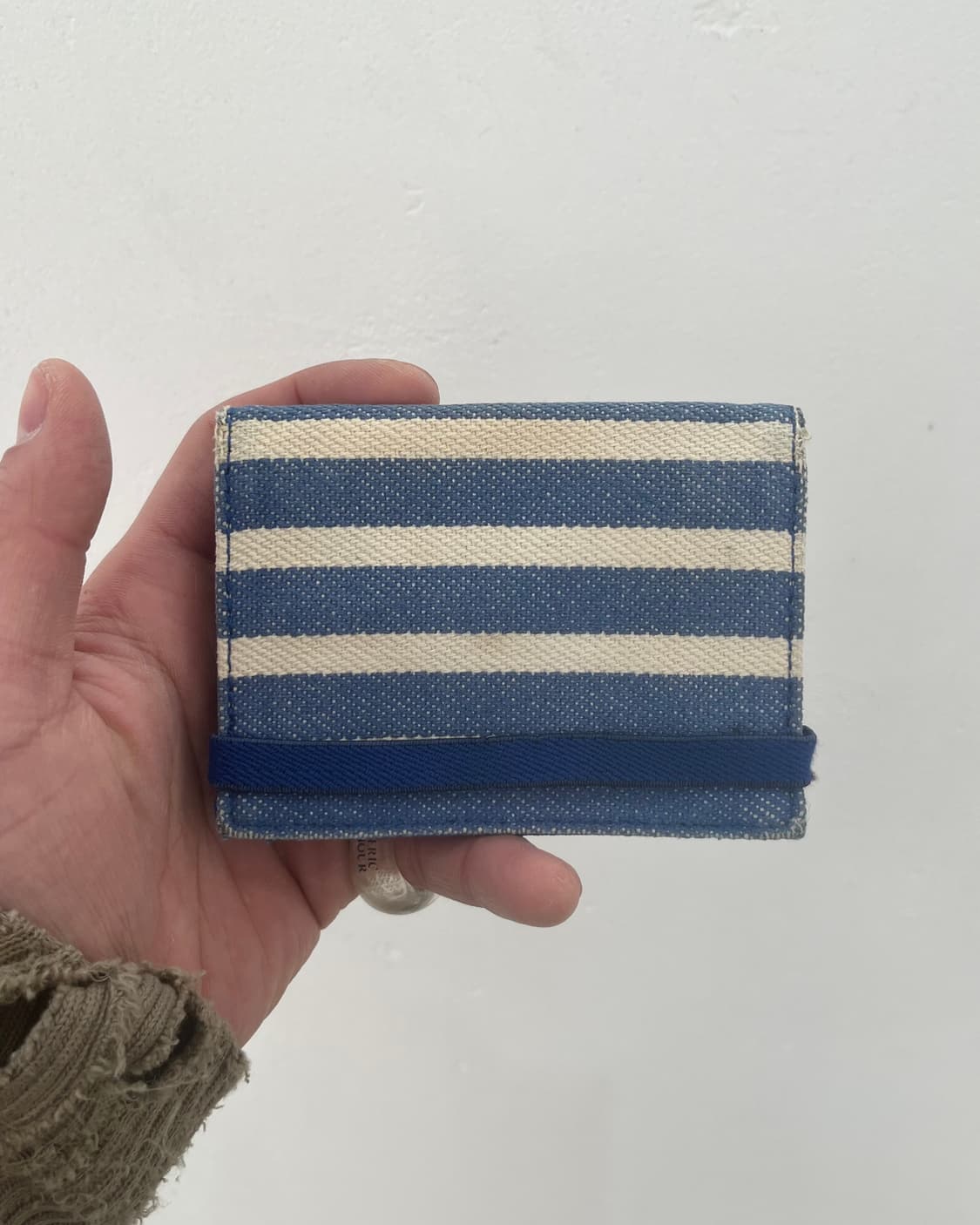 Porter canvas stripe card wallet 상품이미지3