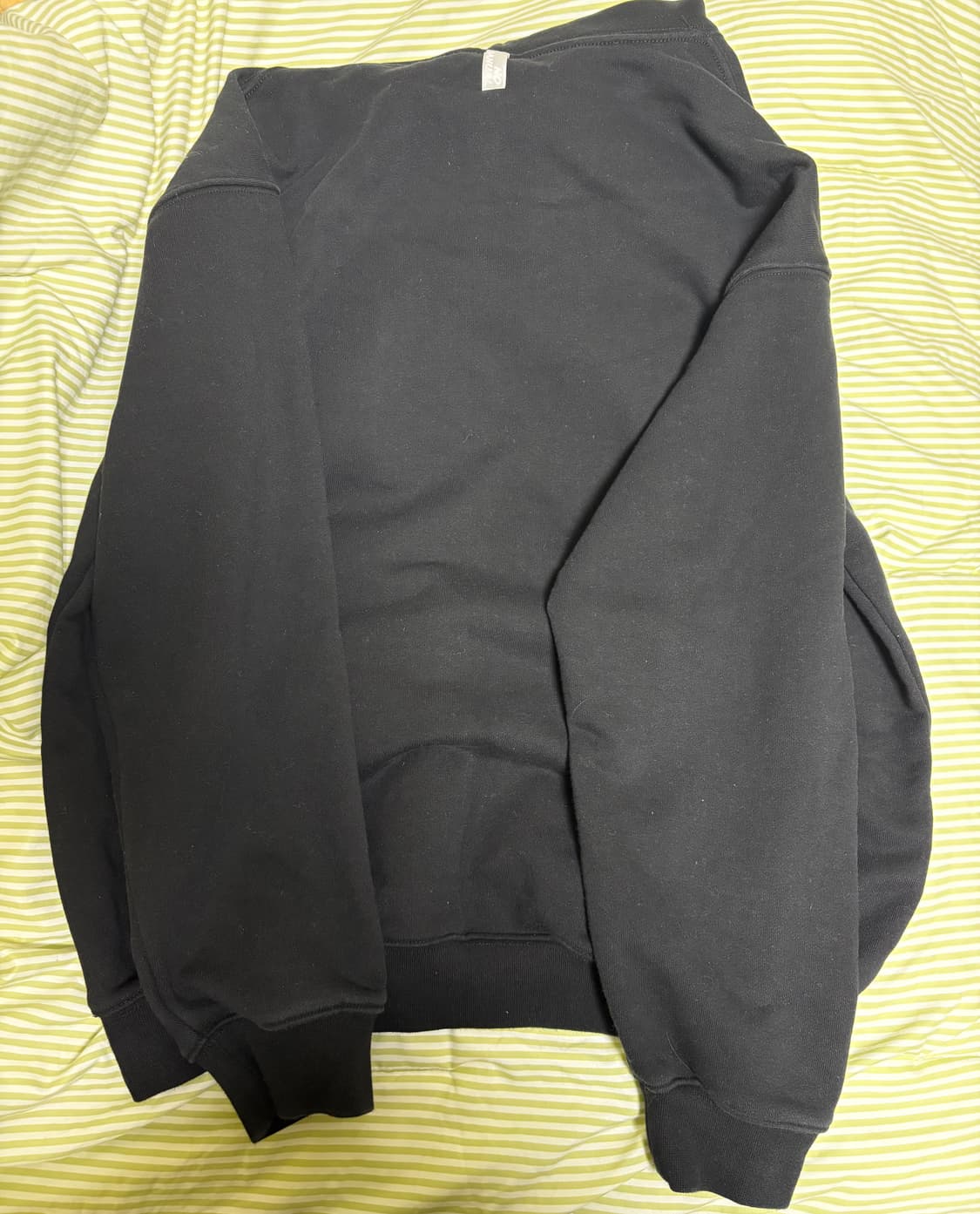 노매뉴얼 후드티 블랙 상품이미지3