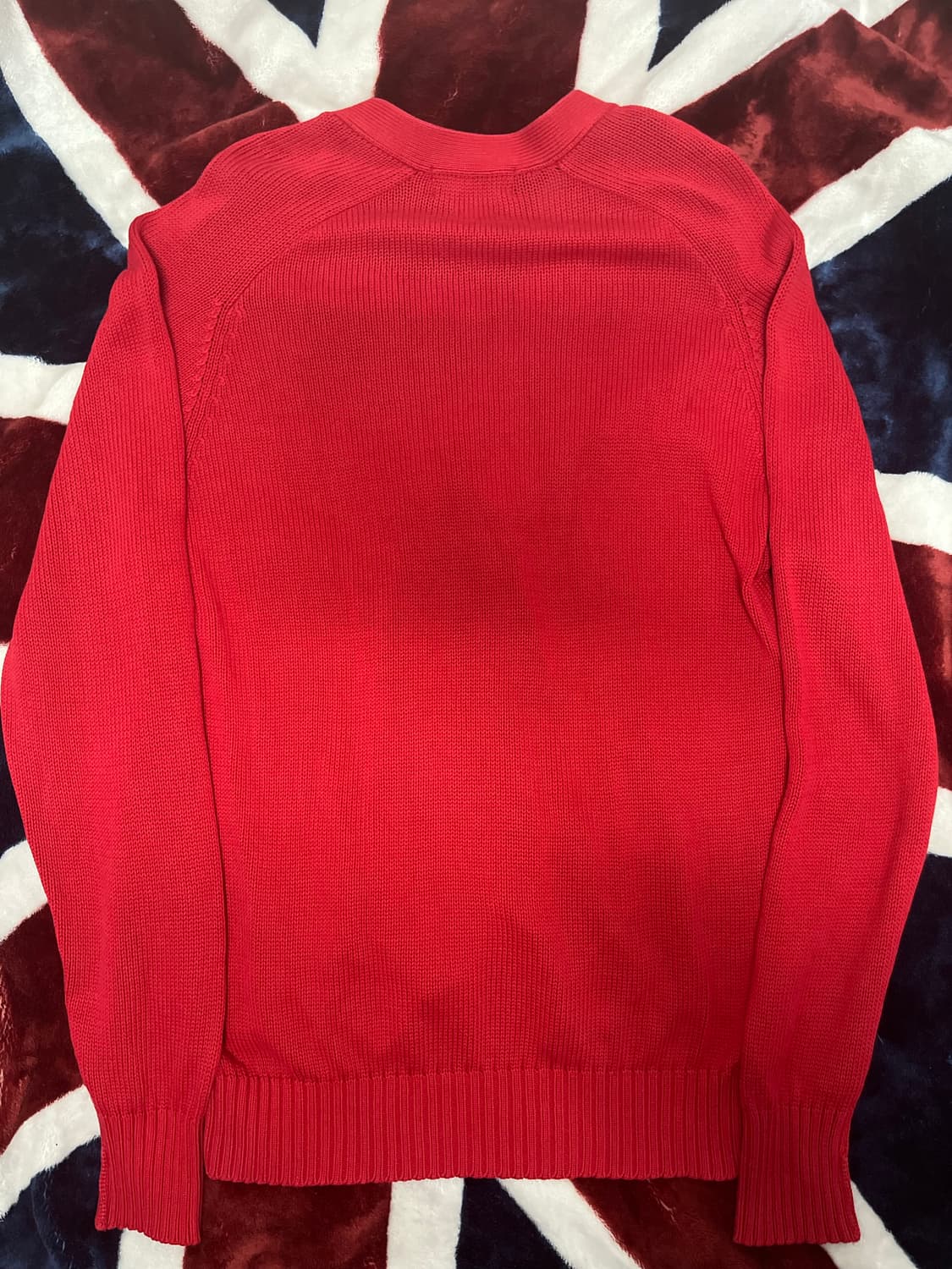 폴로 랄프로렌 레드 면 가디건 105~110 상품이미지3