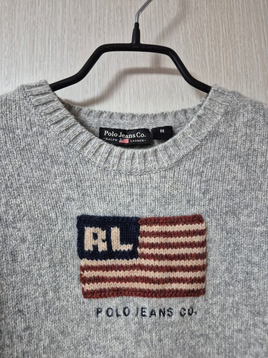 폴로 진스 성조기 니트  스웨터 폴로 랄프로렌 상품이미지3
