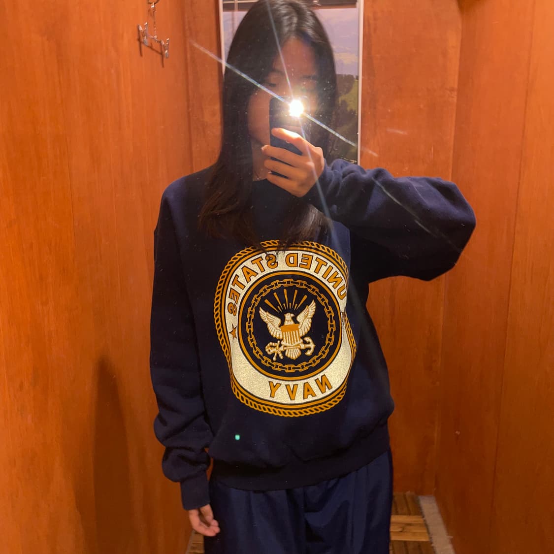 (M) USA USMC 밀리터리 미해병대 스웻셔츠 맨투맨 상품이미지1