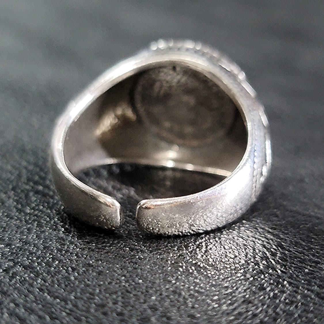 Rometh 실버 남자 엔틱 빈티지 명품 고대 코인 로마 반지 상품이미지5