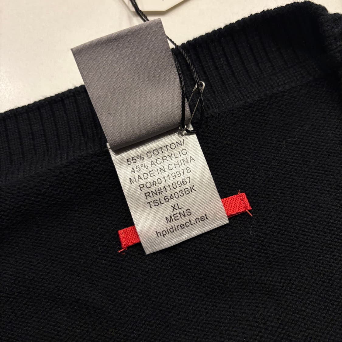 [XL] 테슬라 블랙 면 혼방 가디건 B947 상품이미지6