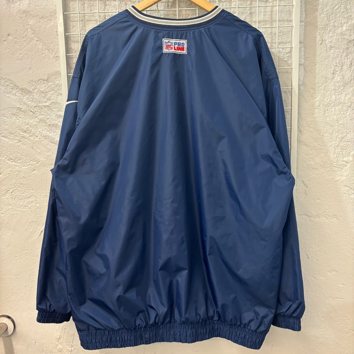 90s 나이키 X NFL 댈러스 카우보이스 네이비 리버시블 웜업 XL 상품이미지7