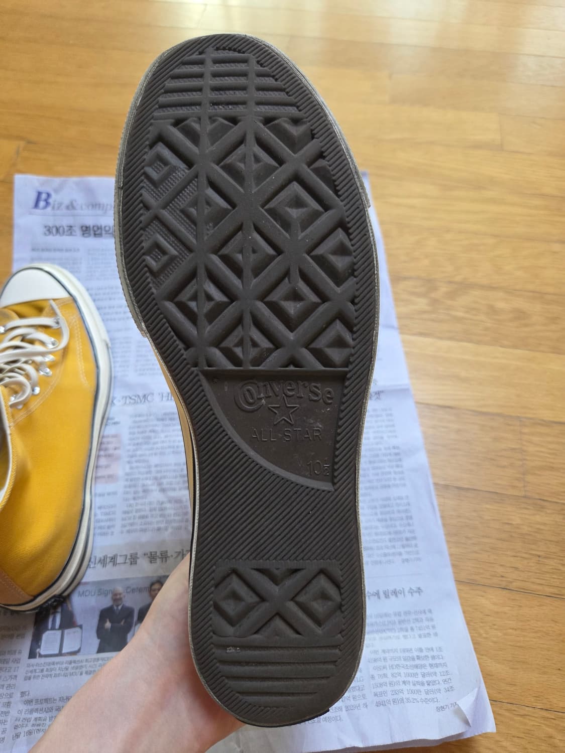 컨버스 척70 하이 썬플라워 290 / 162054C 상품이미지7