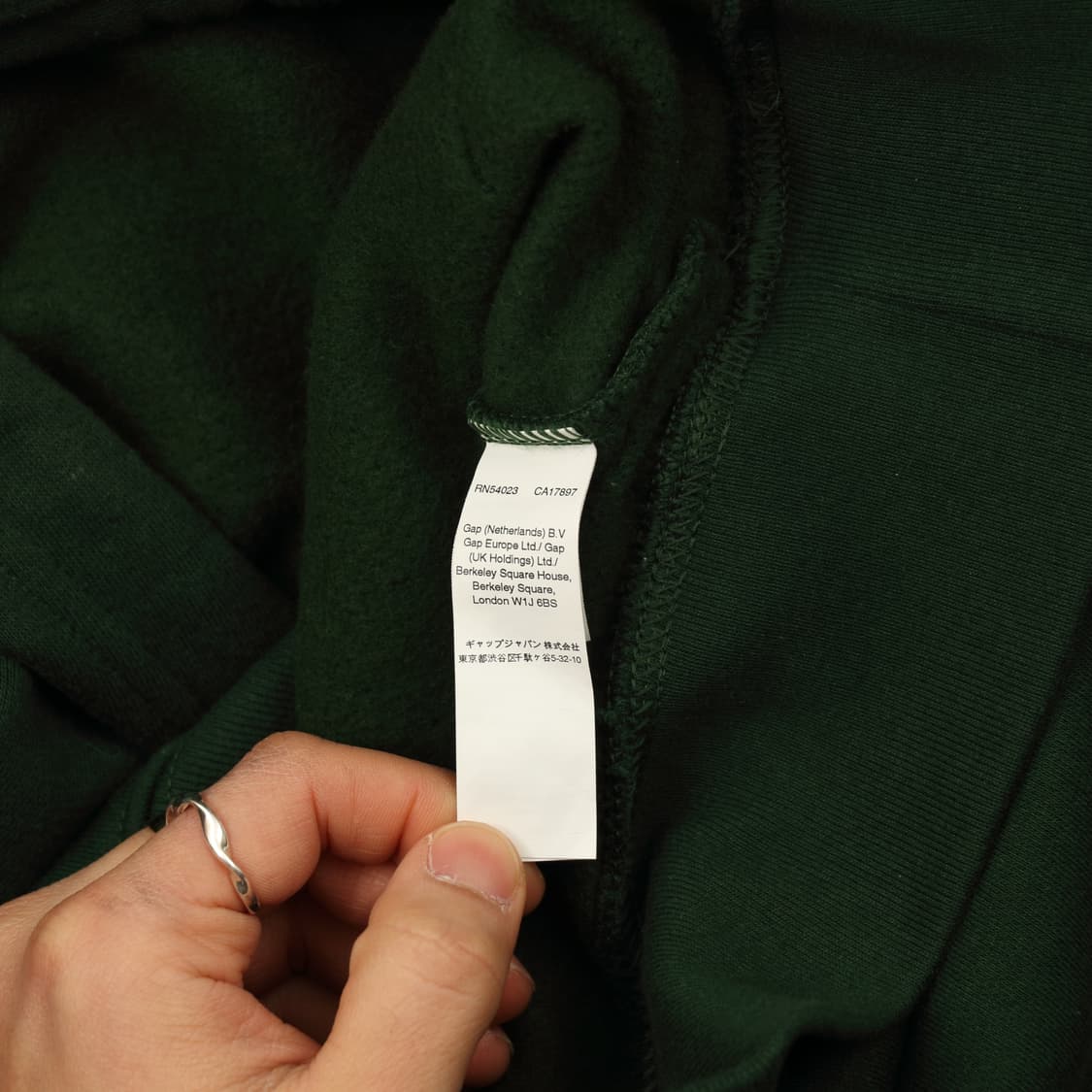 갭 빅로고 후디 우먼 L B110 상품이미지4