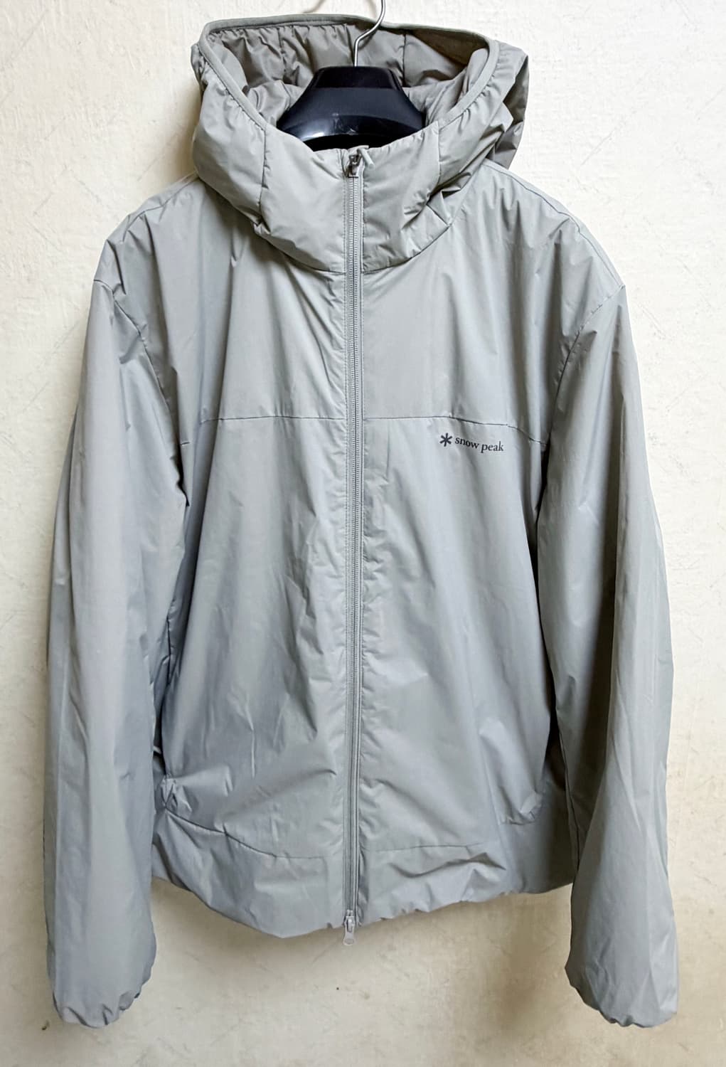 스노우피크 써밋그리드 프리마로프트 후드 자켓 fog gray 상품이미지2