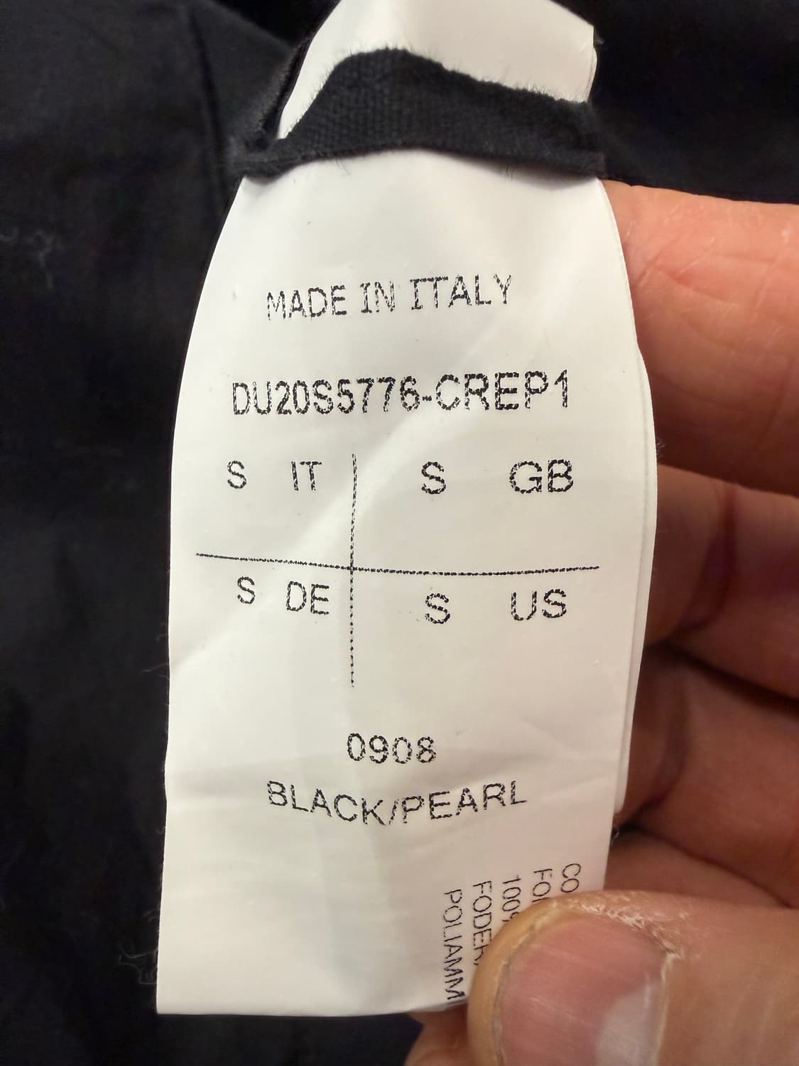 릭오웬스 다크쉐도우  사선 코트 Tecuatl 코튼 자켓 상품이미지5