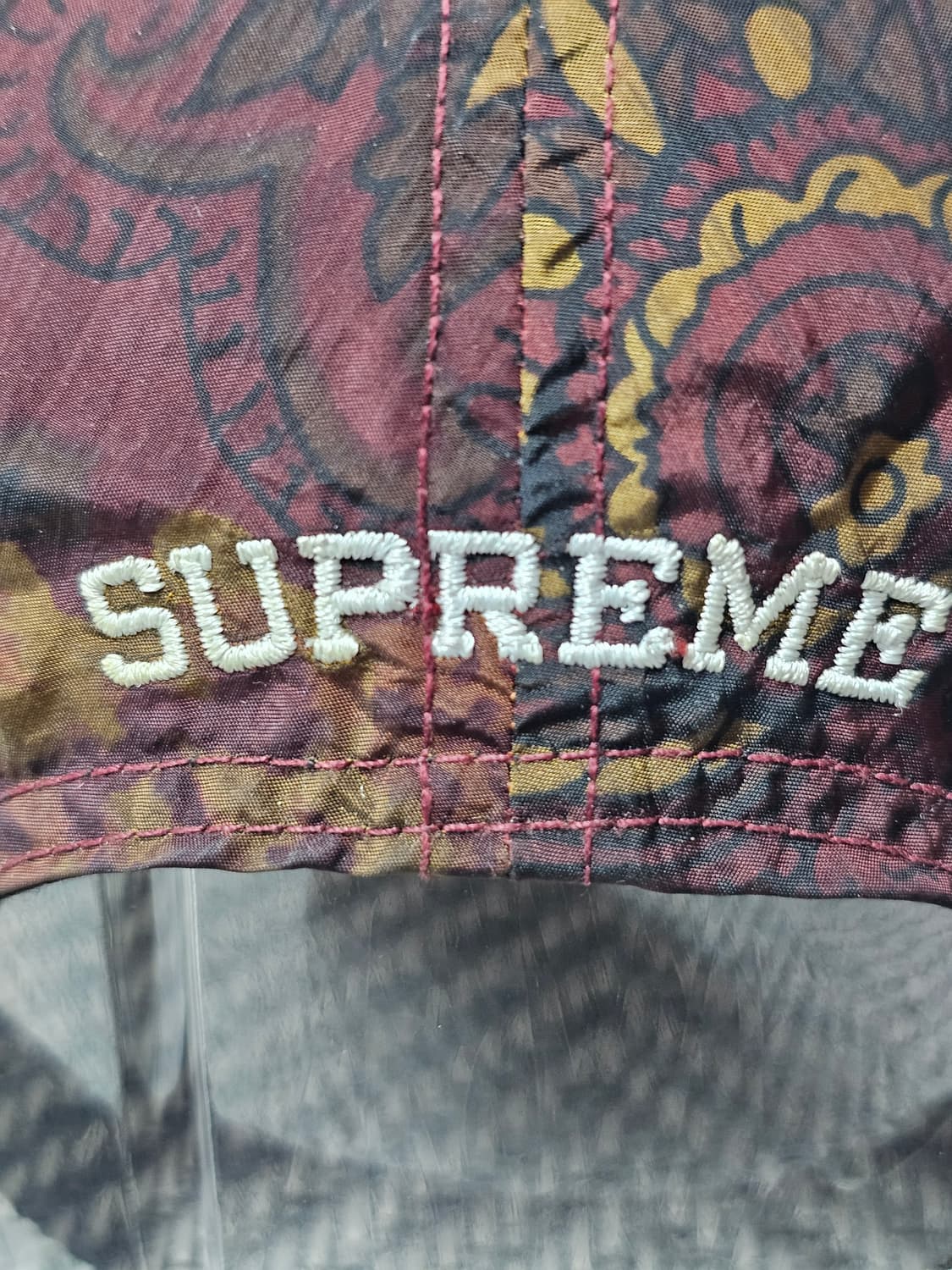 슈프림 X 스톤아일랜드 페이즐리 캡 상품이미지4