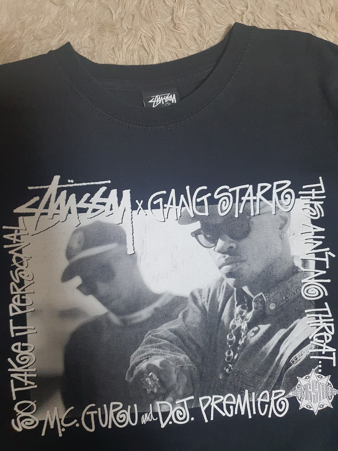 스투시 갱스터 반팔티  사이즈  100 상품이미지2