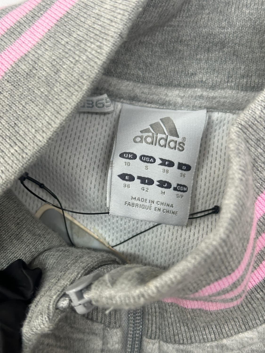 🎀딸기우유 아디다스져지 🎀 쭈리 재질 핑크 포인트 스포티 재팬 빈티지 상품이미지6