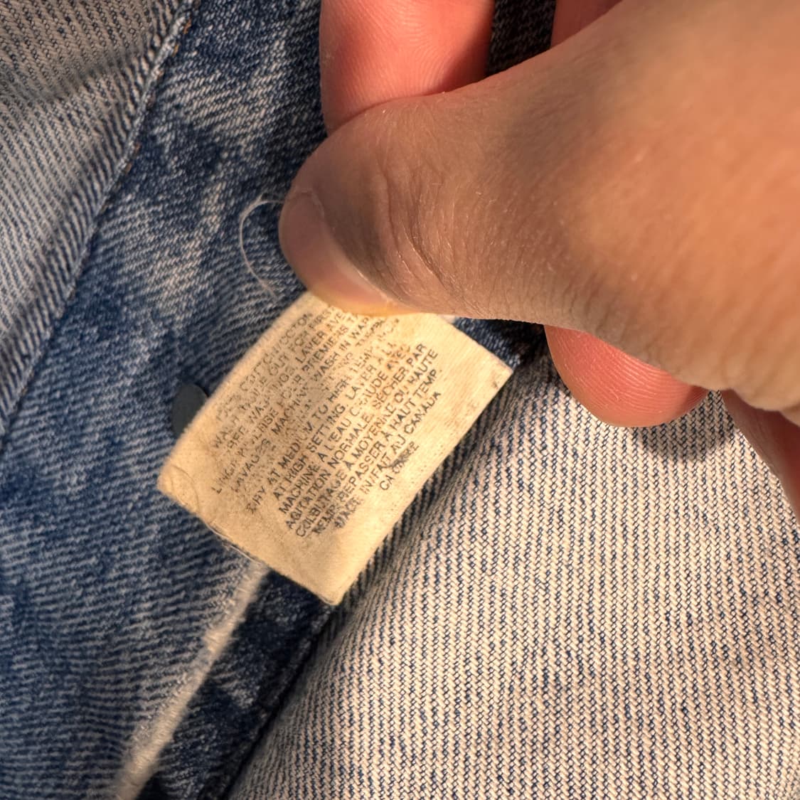 80-90s Levis 3rd Denim Trucker Jacket 상품이미지10