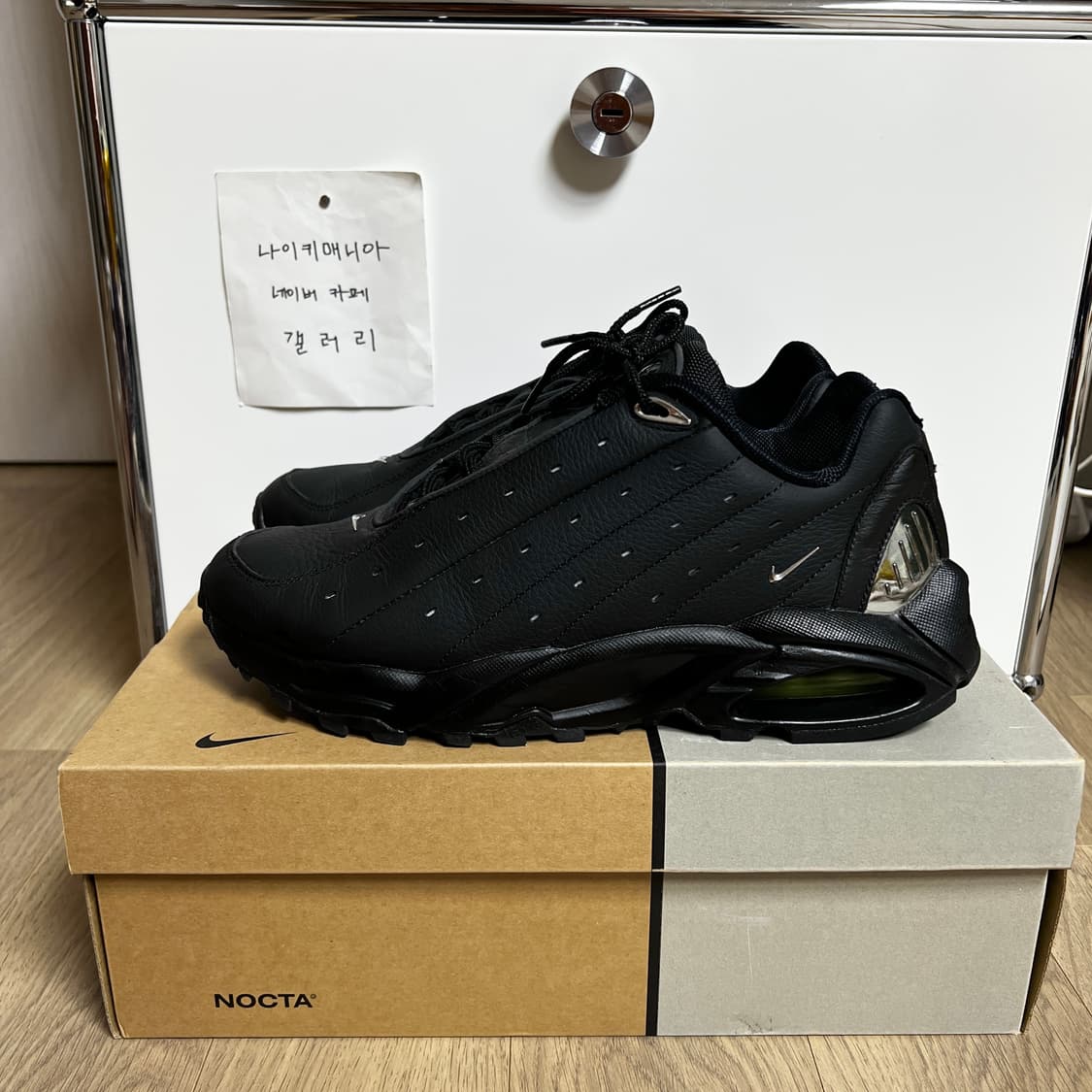 [275] 나이키 × 드레이크 녹타 핫 스텝 에어 테라 트리플 블랙 상품이미지5