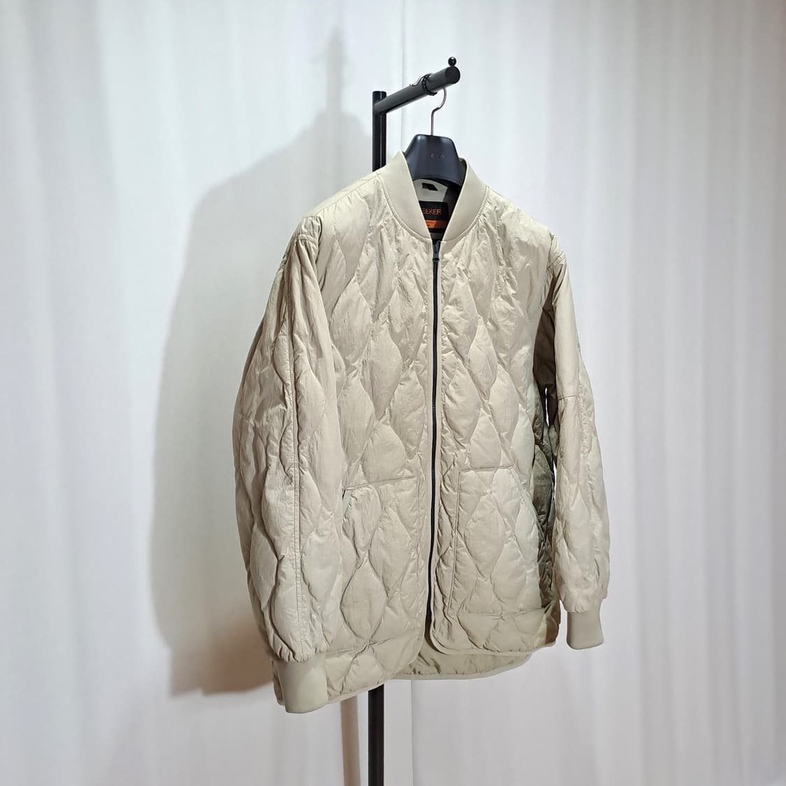 (택포) 커스텀멜로우 프리워크 항아리 퀼팅 구스 자켓 105 B249 상품이미지4