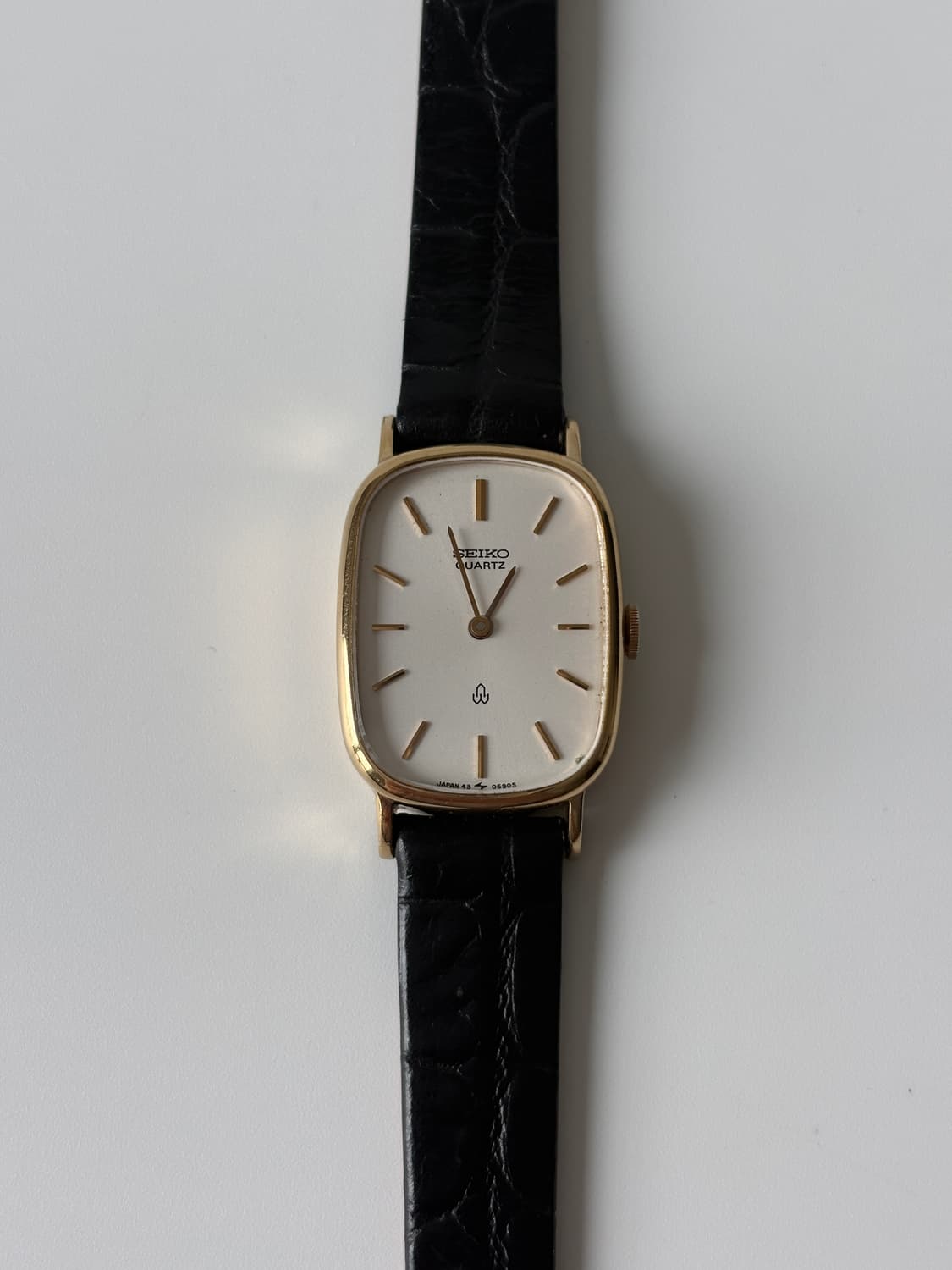 세이코 1970년대 골드 탱크 쿼츠 여성 상품이미지1
