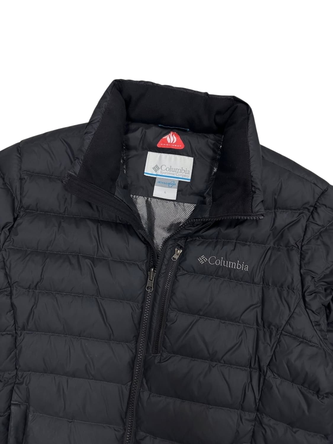 컬럼비아 옴니히트 구스다운 경량패딩 차콜 (L) 상품이미지3