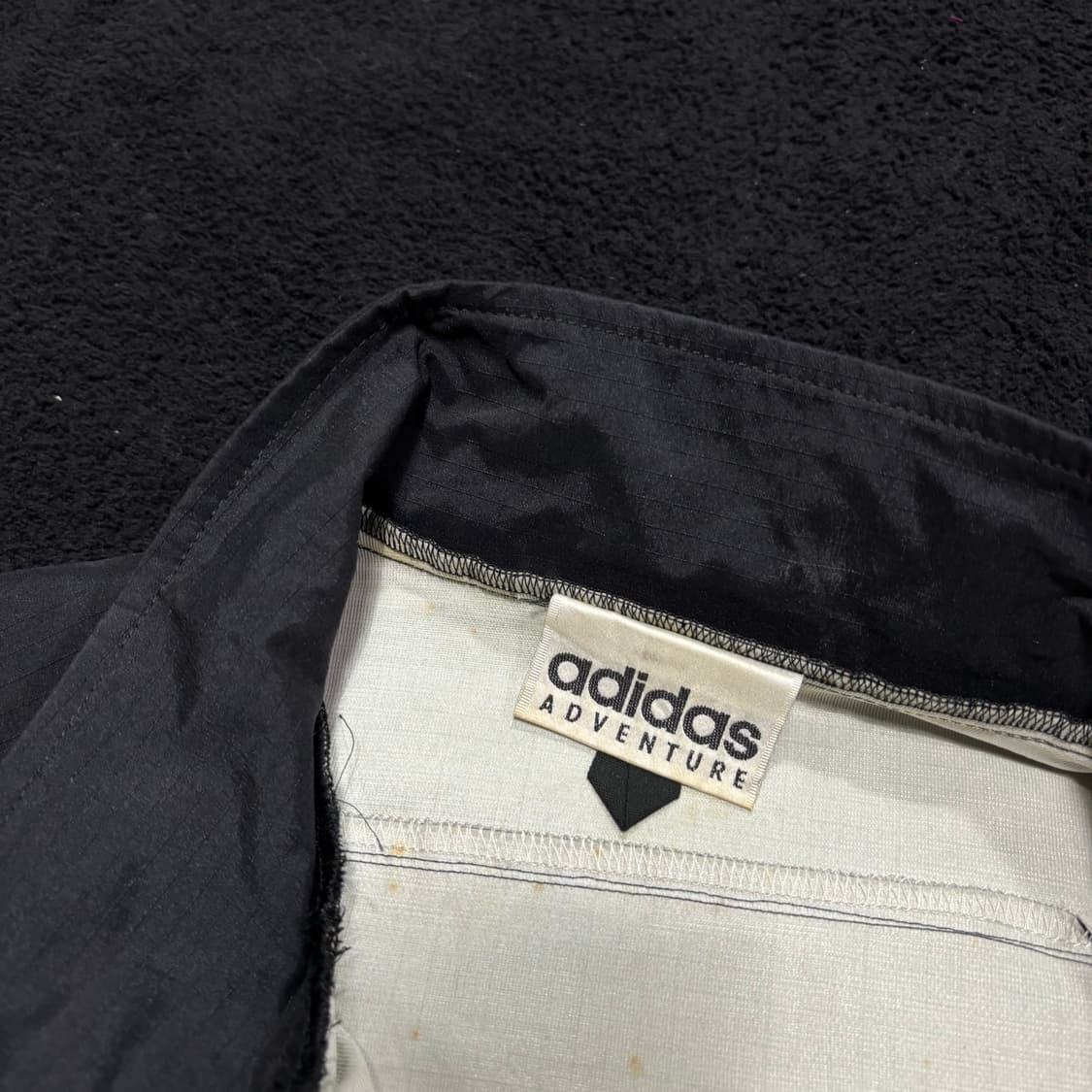 L 아디다스 어드벤쳐 재팬 블랙 립스탑 바람막이 조끼 베스트 상품이미지4