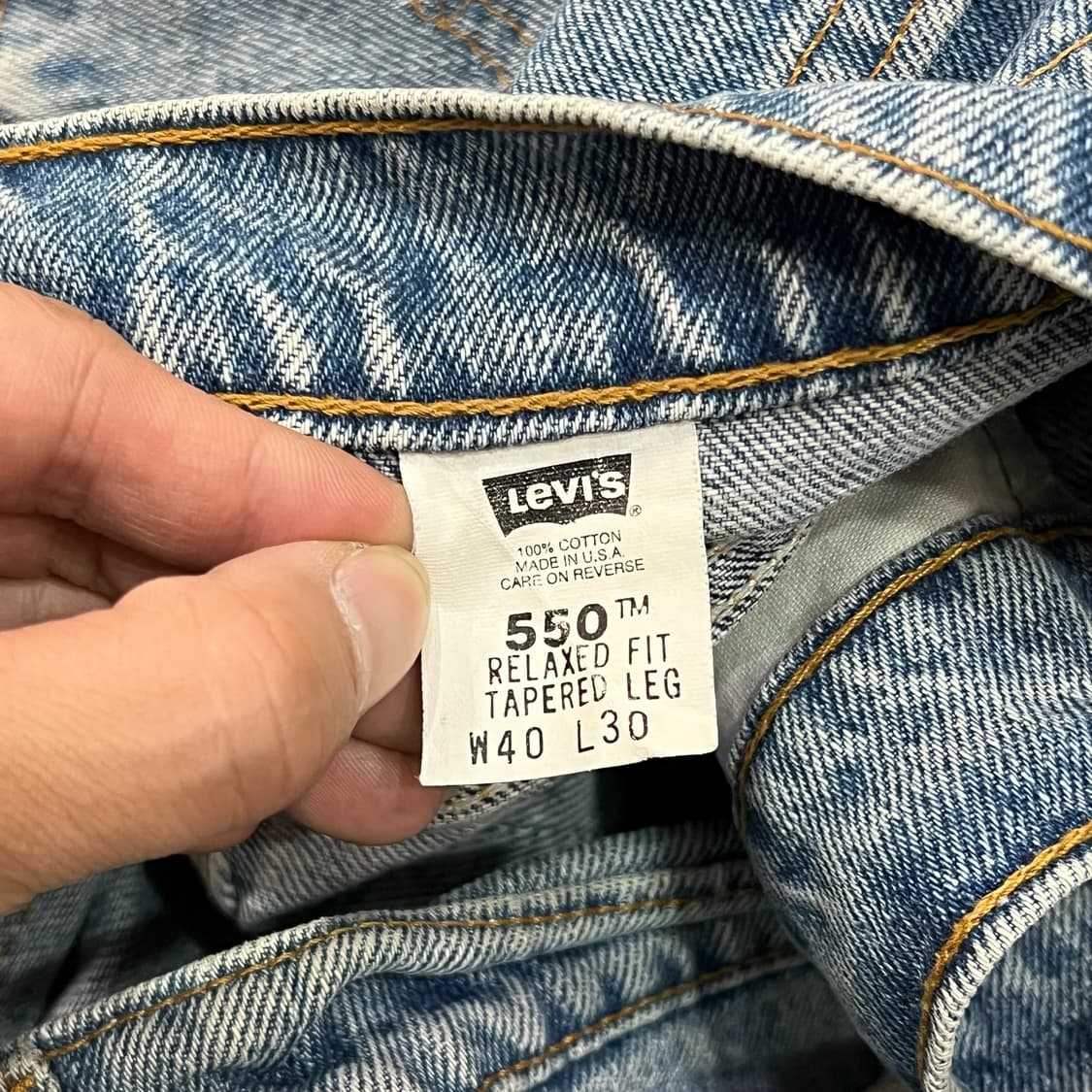  USA 리바이스 550 데님팬츠 y13572 상품이미지9