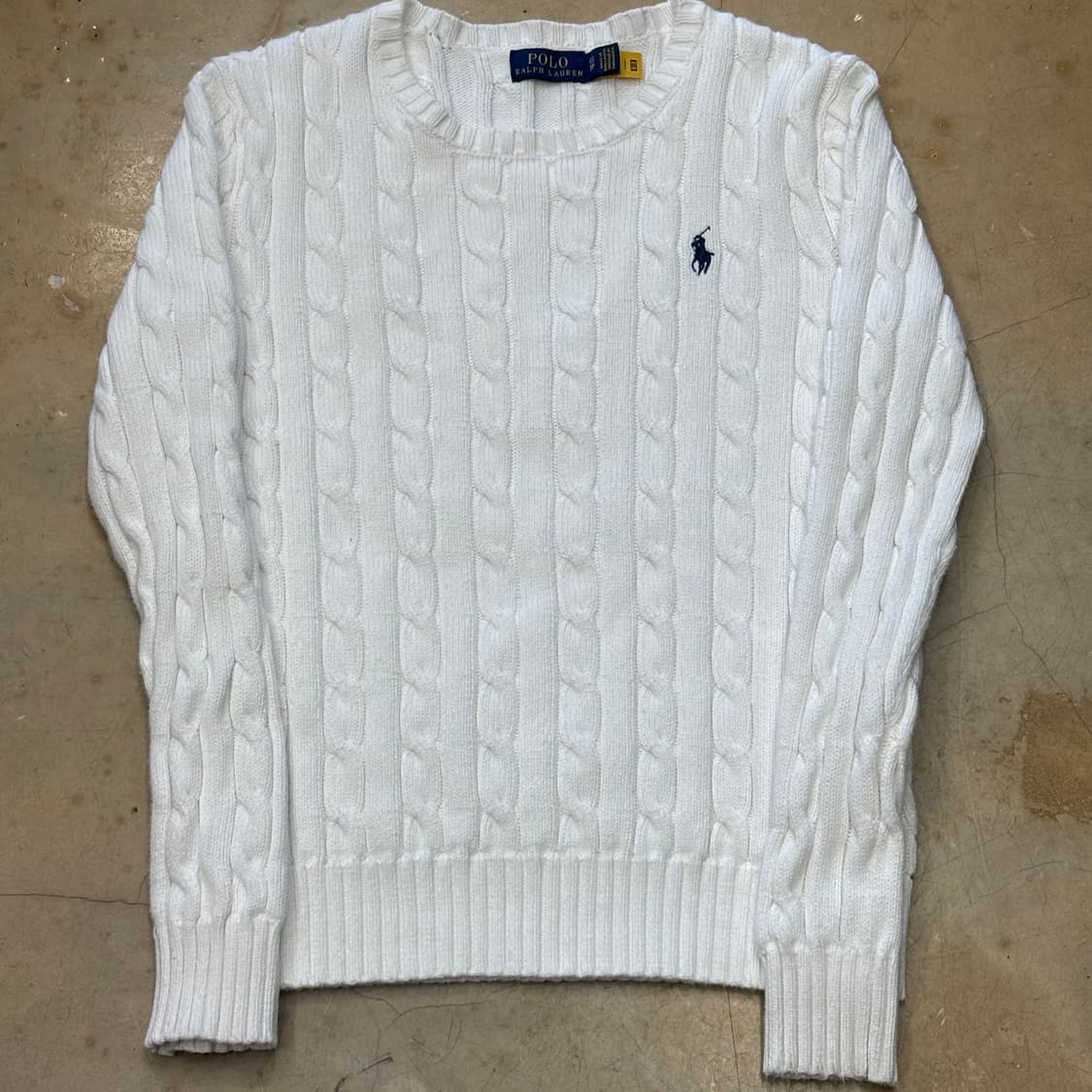 🫶🏻 폴로랄프로렌 여성용 White 긴팔 니트 🫶🏻 상품이미지1