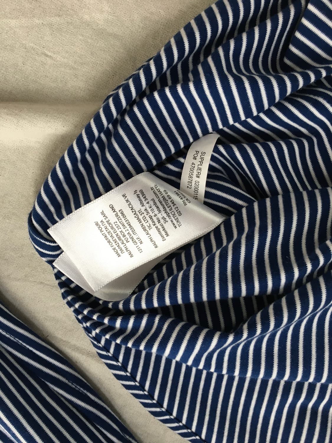 폴로 랄프로렌 가슴로고 스트라이프 셔츠 상품이미지8